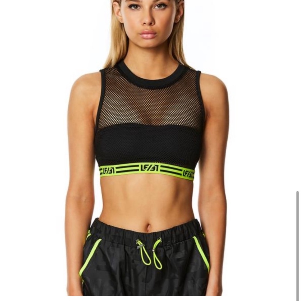 LF shorts and mesh top set 💚